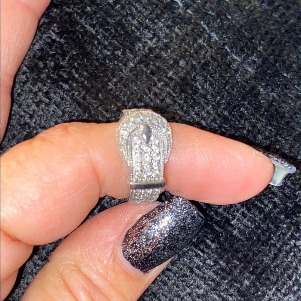 Silver Belt ring
